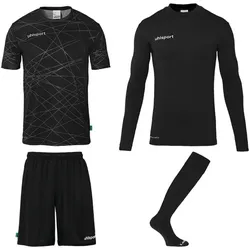 uhlsport Prediction Torwart-Set Herren schwarz M