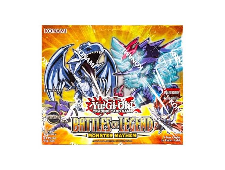 Yu-Gi-Oh! CCG: Booster Box: Battles Of Legend: Monster Mayhem (24 Packs)