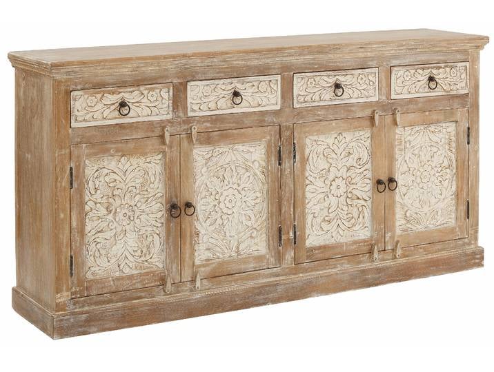 Sideboard OTTO HOME Malati , braun, B:179cm H:88cm T:40cm, Sideboards, Sideboard, Kommode, Breite 179 cm