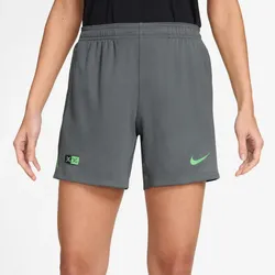 NIKE Sam Kerr Strike Dri-FIT Fußball Shorts Damen 084 - smoke grey/green glow XL