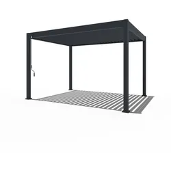 PergoLine Superior Pergola 3 m x 4 m anthrazit