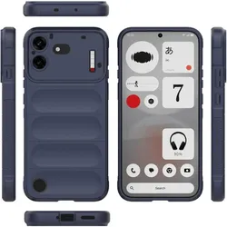 Cover-Discount Nothing Phone (4b) - Rugged Protective Hülle (Nothing Phone (4b)), Smartphone Hülle, Blau