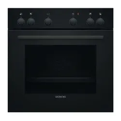 HE010FBA1 Einbau-Herd 60cm kochfeldgebunden schwarz 5Heizarten