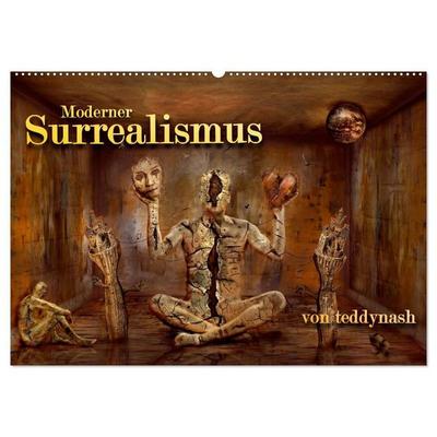 Moderner Surrealismus (Wandkalender 2027 DIN A2 quer), CALVENDO Monatskalender