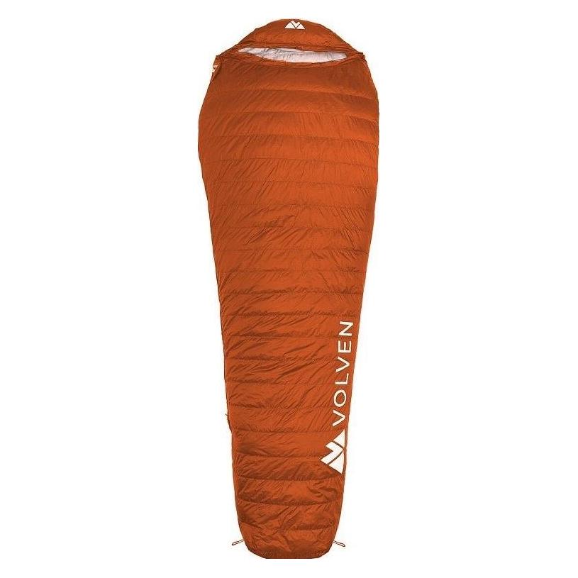Volven Schlafsack Narvi 400-orange-right (0006200400006828)