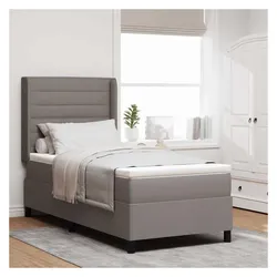 vidaXL, Boxspringbett, Fapenas (Linien-Design) (100 x 200 cm)