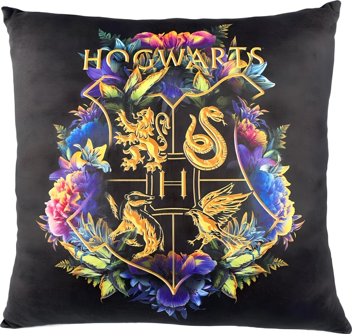 WP Merchandise Harry Potter Collection Sierkussen Hogwarts Bloemen 38 cm