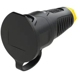 PCE 2411-se Taurus2 Gummi-Kupplung DB fb IP54 (schwarz/gelb) 2411se