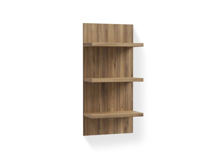 LENNOX Wandregal, Material Dekorspanplatte, Valencia Oak Dekor