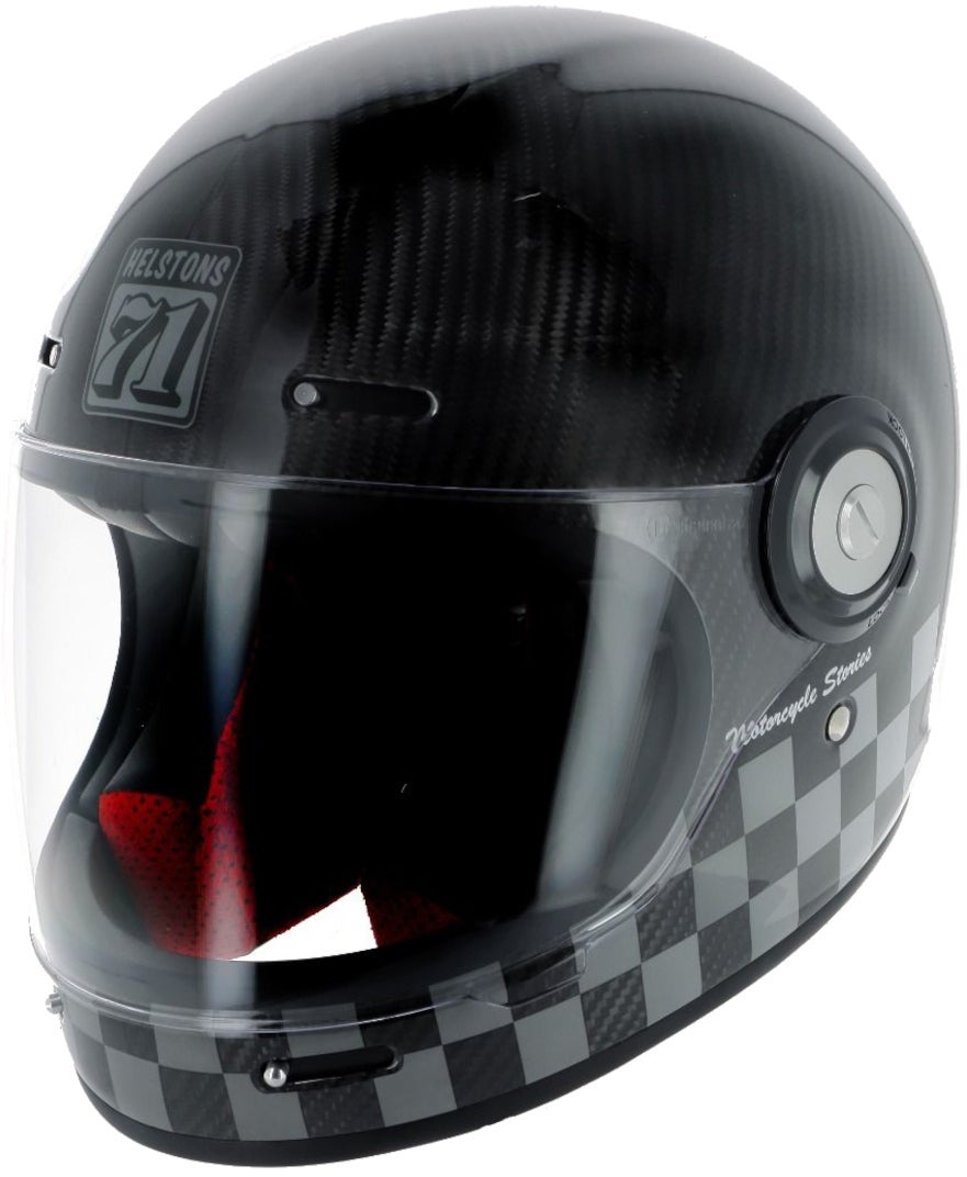 Helstons Course Full Face Carbon Helm 2023022-NBLA-S