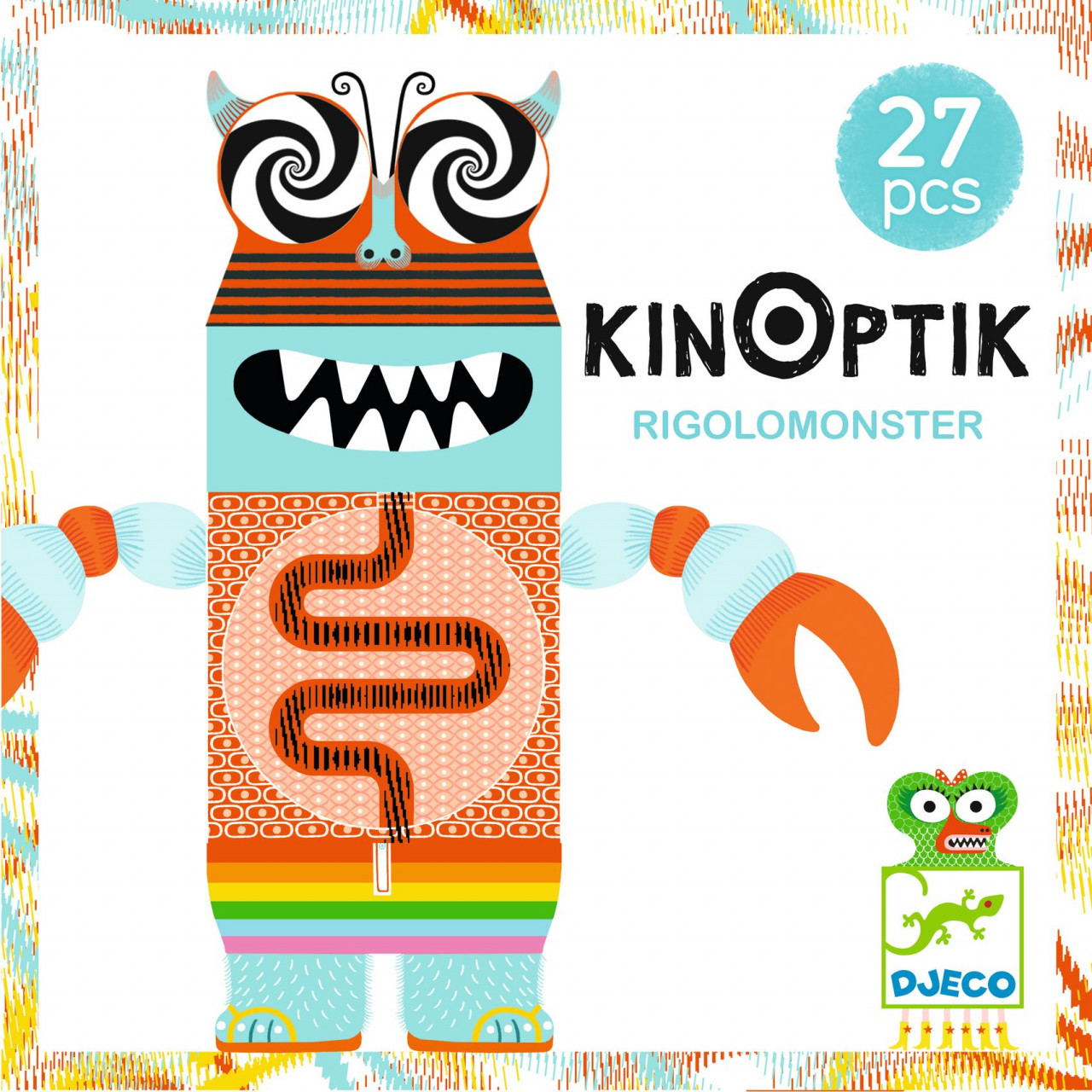 Djeco Kinoptik Rigolomonsters