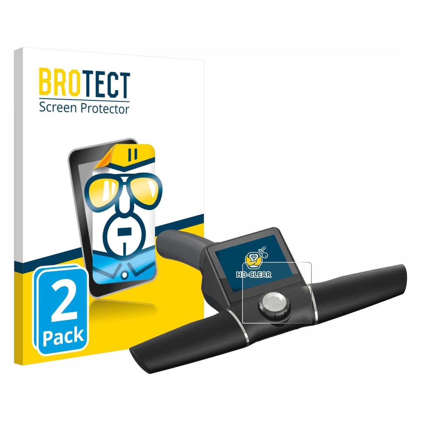 Brotect Schutzfolie für Motocaddy M7 GPS Remote Displayschutz Displayschutzfolie Folie Klar Transparent (1860732)