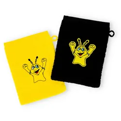 BVB Waschlappen für Kinder Emma 2er Set