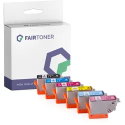6er Multipack Set Kompatibel für Epson Expression Photo XP-8600 (378XL) Druckerpatronen