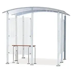 Raucherunterstand, zur Wandmontage, 2 m2