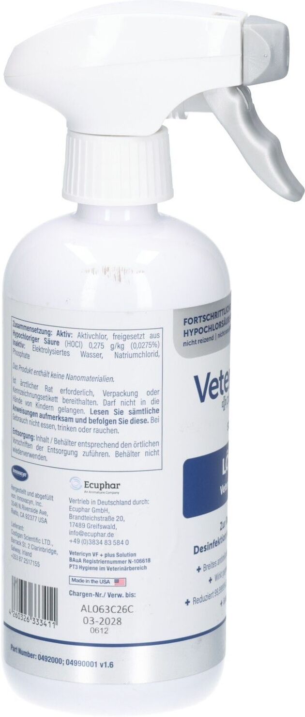 Vetericyn VF Plus Lösung zur Wundbehandlung 500 ml