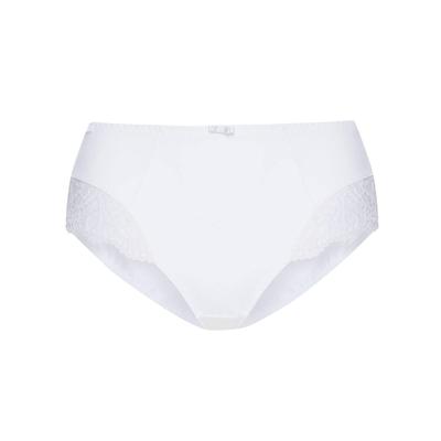Slip SUSA "Damen Slip London", Damen, Gr. 42, weiß, Stoff, Obermaterial: 75% Polyamid PA. 25% Elasthan EL., Unterhosen Slip