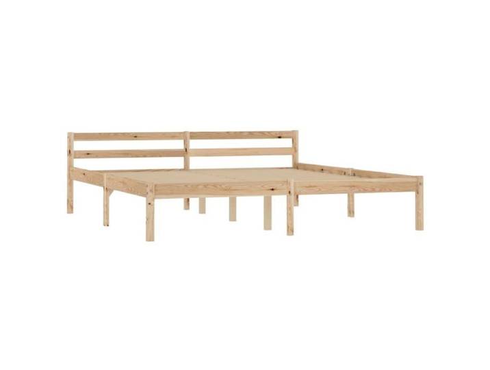 Lit adulte Classique - Bois de pin massif - 160 x 200 cm