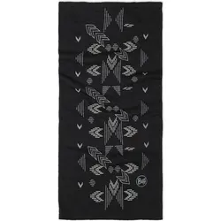 BUFF Herren Schal Merino Lightweight Prints, Größe ONE SIZE in Schwarz Schwarz