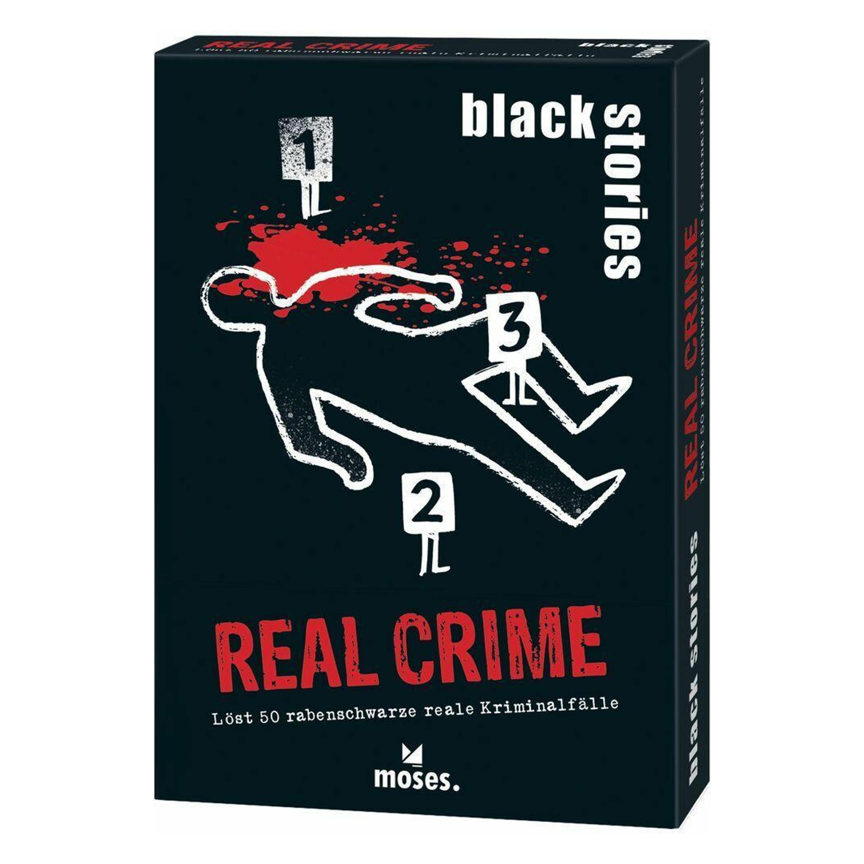 Moses black stories Real Crime (Deutsch, 2 - 10 Spieler) (90046)