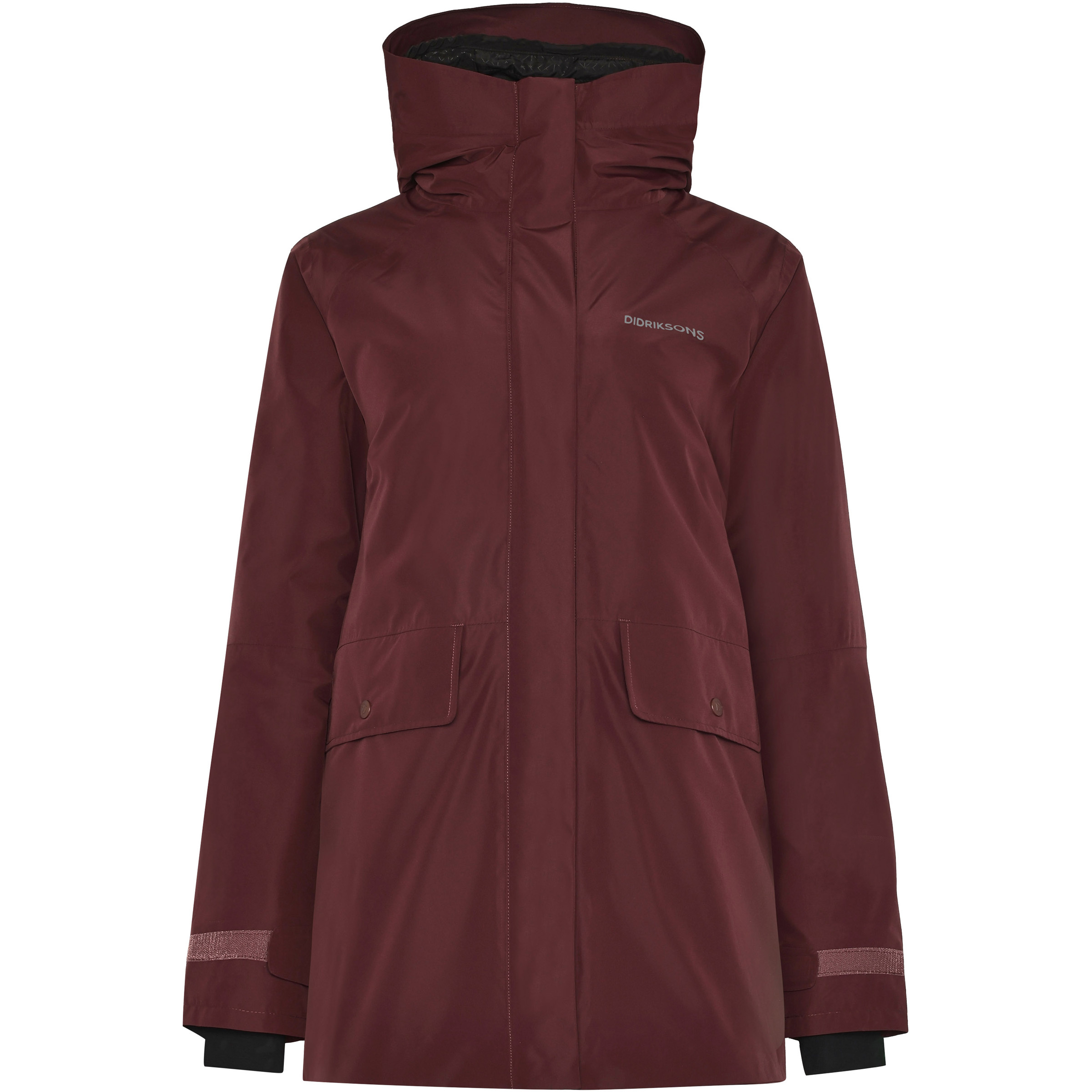 Didriksons Tuva Parka Damen Winterjacke rot Größe S Lifestyle Wasserdicht