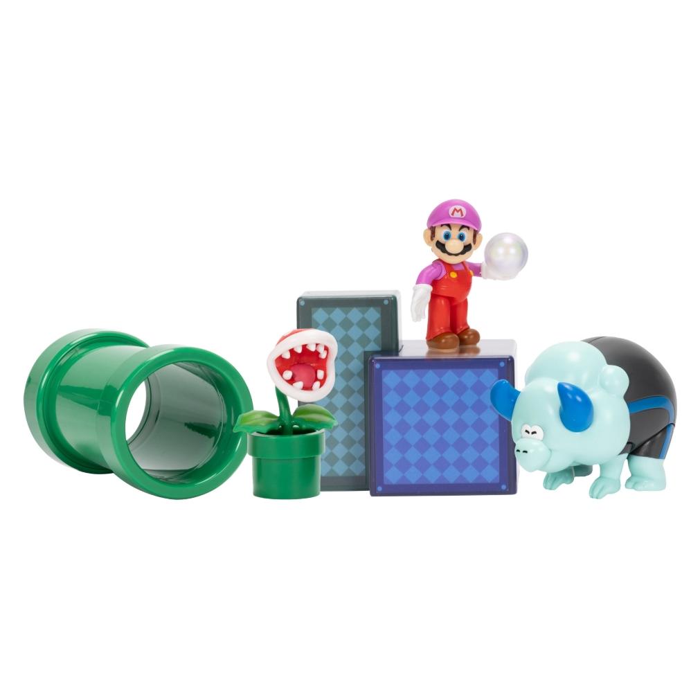 Jakks Pacific Super Mario Nintendo 2,5-Zoll-Wunder-Diorama (432834)
