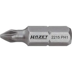 HAZET Bit PH Sechskant 6,3 (1/4 Zoll) Kreuzschlitz Profil PH - 2215-PH3