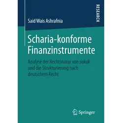 Scharia-konforme Finanzinstrumente, Fachbücher von Said Wais Ashrafnia
