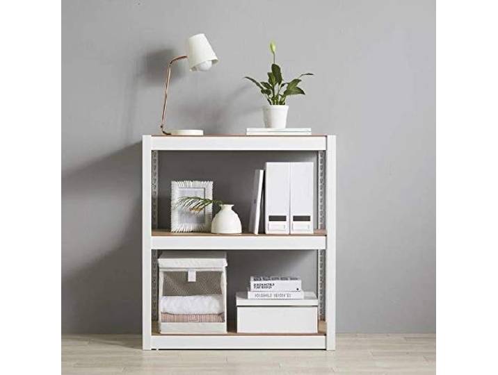 d'casa Estanteria Modular 3 Estantes Regale und Aufbewahrungsmöglichkeit für das Büro, für Zuhause, zur Aufbewahrung von festlichen Gegenständen, für Erwachsene, Unisex, Farbig, Einheitsgröße