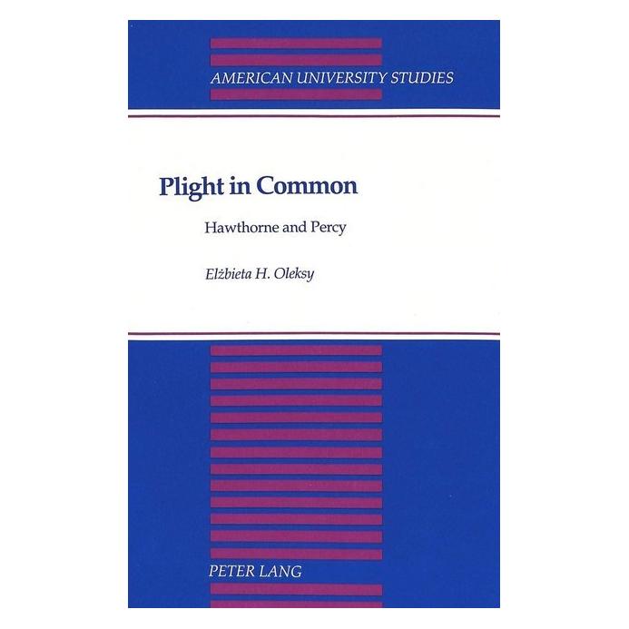 Peter Lang Plight in Common (Englisch, Softcover, Elzbieta Oleksy) (56033325)