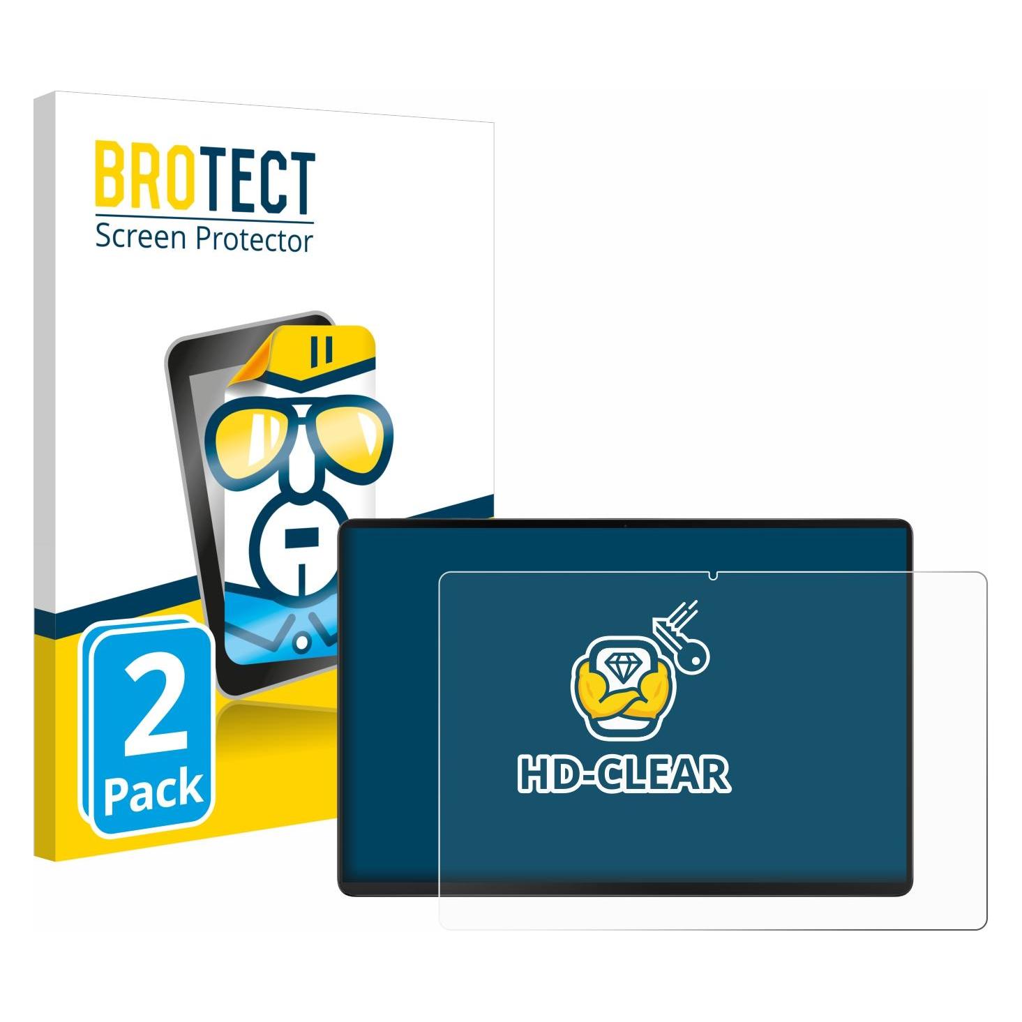 Brotect Schutzfolie Displayschutz Displayschutzfolie Folie Klar Transparent (2 Stk., Acer Iconia X12) (1858095)