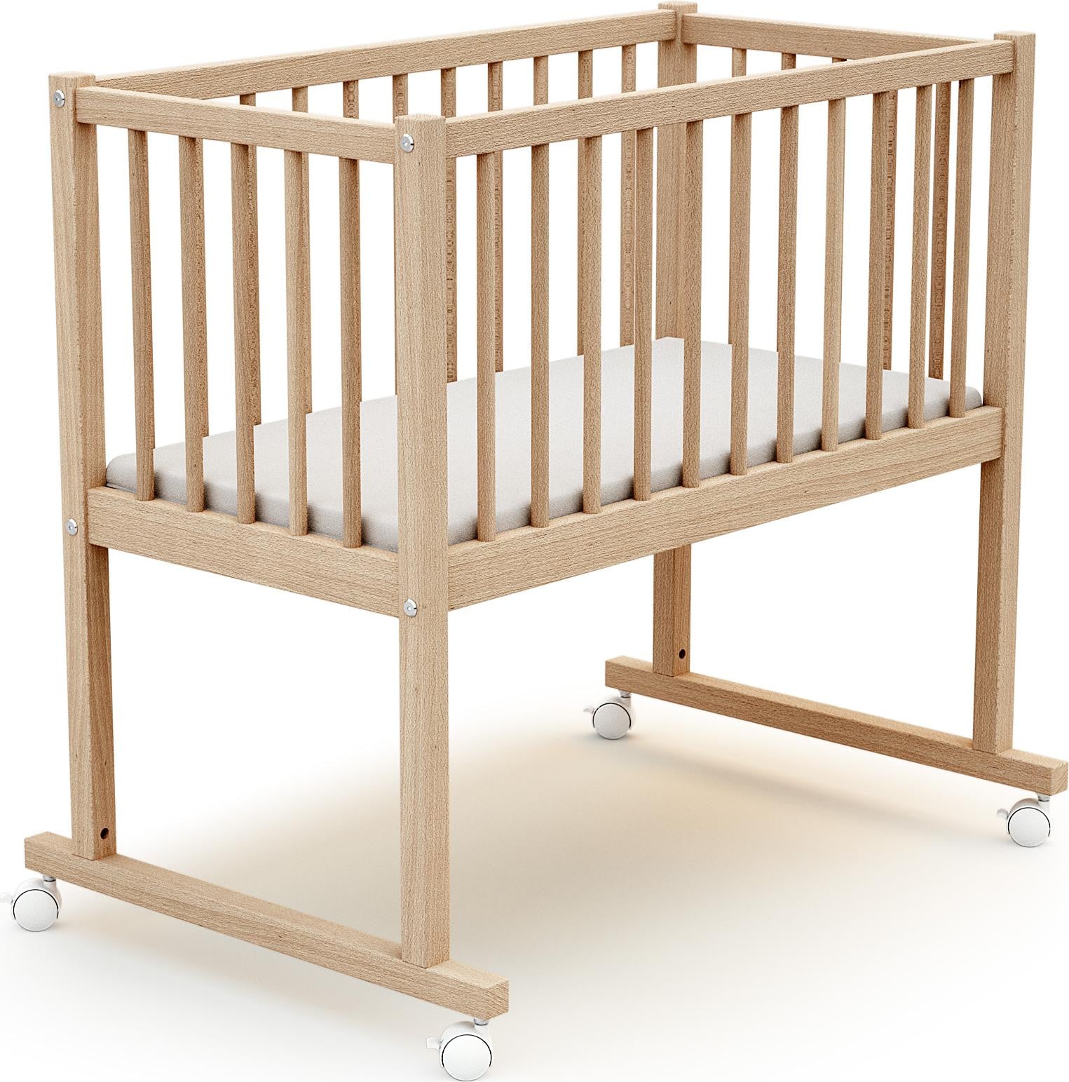 Wieg NOA van massief hout voor baby's