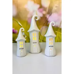 Lichthaus Malva 22cm LED cremeweiß