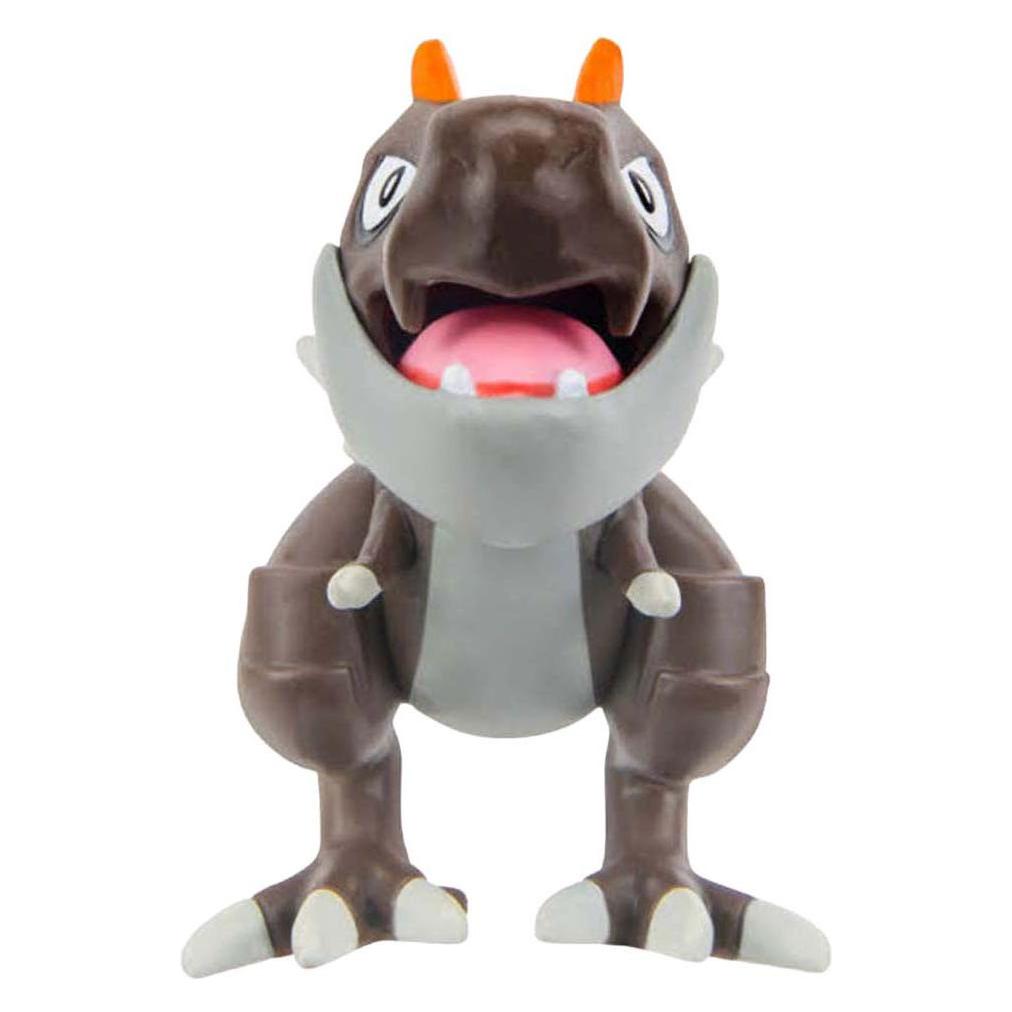 Jazwares Pokémon Clip 'N' Go Tyrunt and Dusk Ball - Includes 2-Inch Battle Figure and Dusk Ball Accessory (PKW4154)