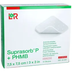 Suprasorb P+phmb Schaumverband 7,5x7,5 cm