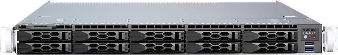 Supermicro CSE-LB16AC2-R504W, Rack, Server, Schwarz, 1U, HDD, Netzwerk, Leistung, Redundant power supply Platinum level