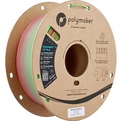 Polymaker PA17011 HT-PLA Filament PLA, HT-PLA Hochtemperaturbeständig, Highspeed Filament 1.75 mm 1000 g Gradient Rainbow, Regenbogen 1 St.