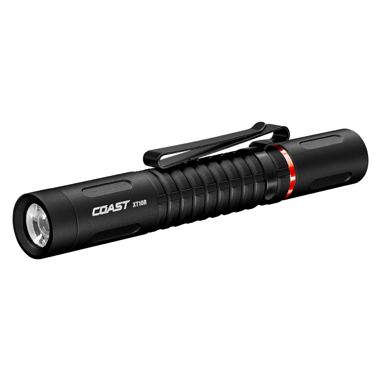 Coast XT10R wiederaufladbare Taschenlampe mit Fokus, 280 Lumen (10 cm, 280 lm) (COAST)