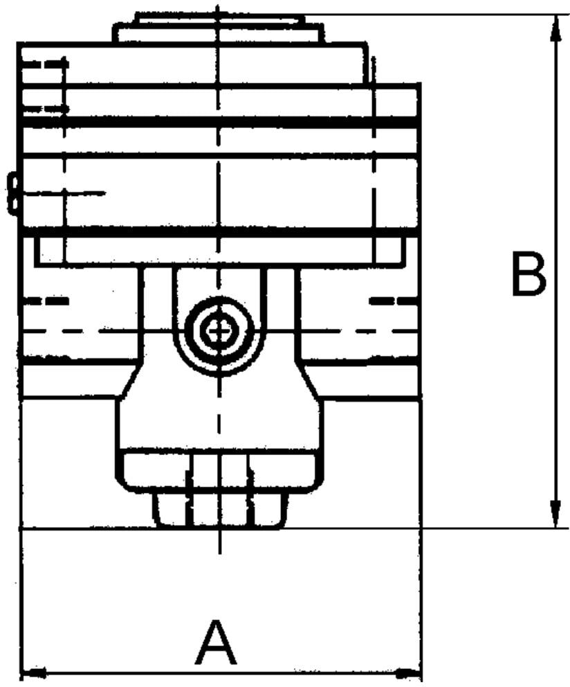 Riegler Druckregler pneumatisch ferngesteuert »Standard«, G 1/2 (637.301)