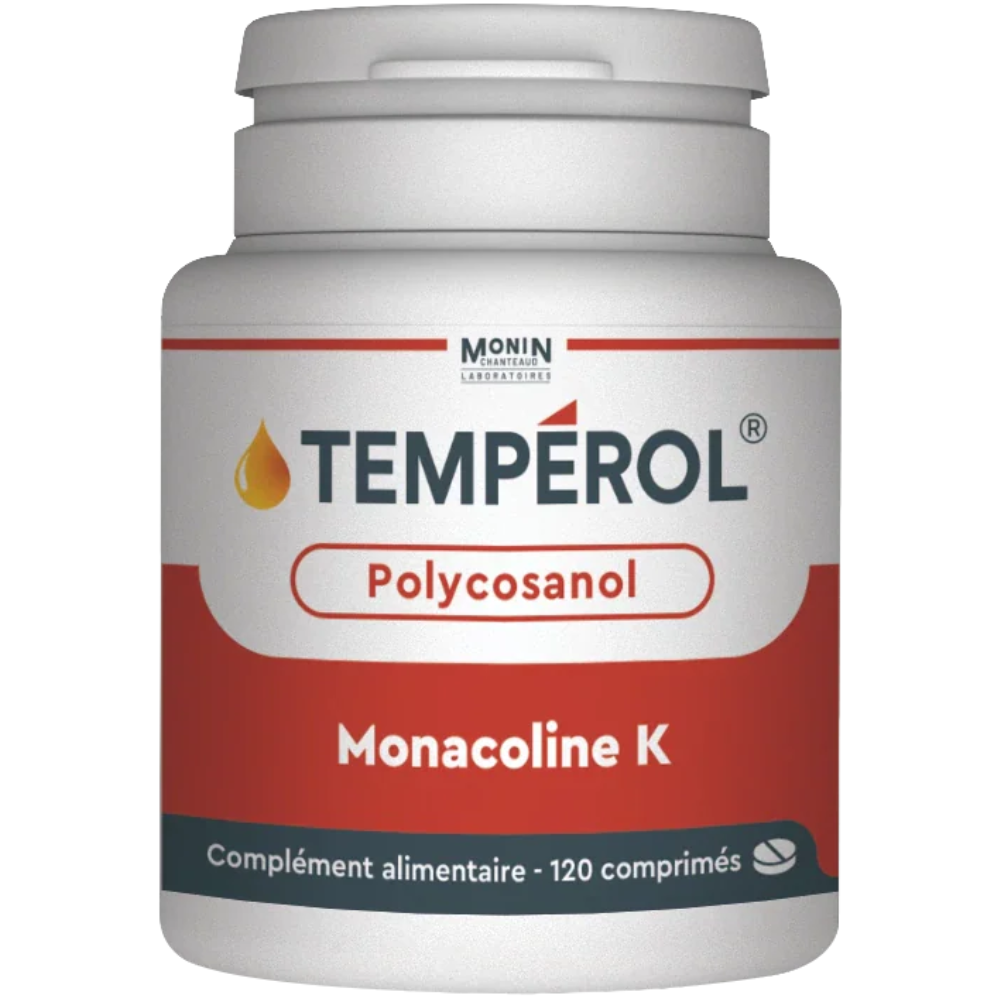 Monin Chanteaud Laboratoires Tempérol Cholesterol Food Supplement 120&nbsp;pills