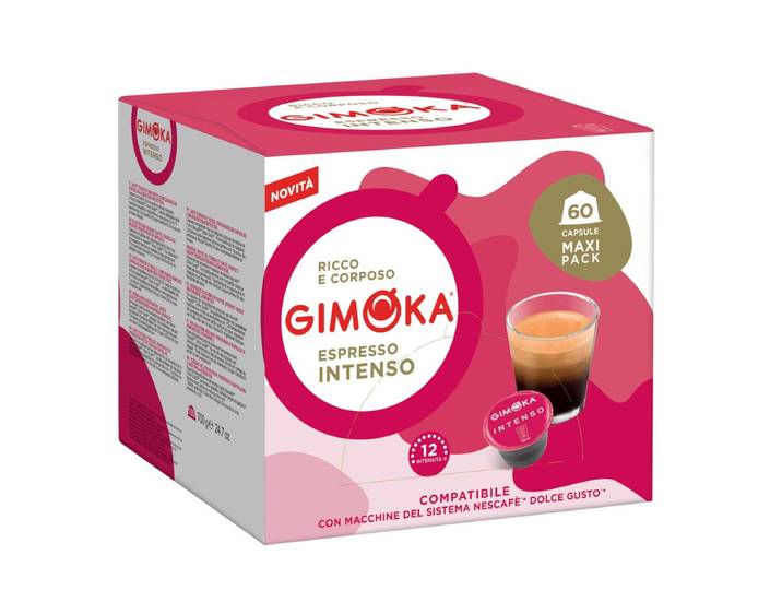 GIMOKA Dolce Gusto Compatible Capsules ESPRESSO INTENSO 60 capsules 420 g