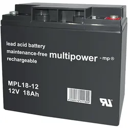 Multipower MPL18-12 AGM Longlife-Bleiakku 12V 18Ah – M5