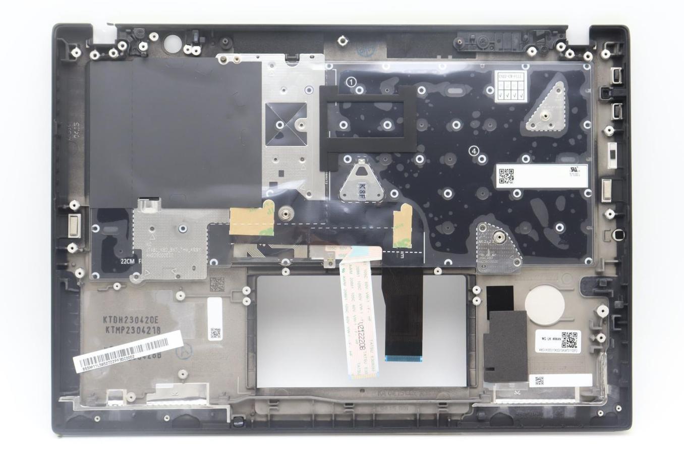Lenovo 5M11L59569, Cover + keyboard, Tastatur mit Hintergrundbeleuchtung, Lenovo, ThinkPad T14s Gen 4