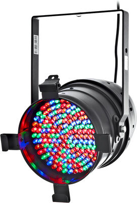 Stairville LED Par64 MKII RGBA 10mm black Noir