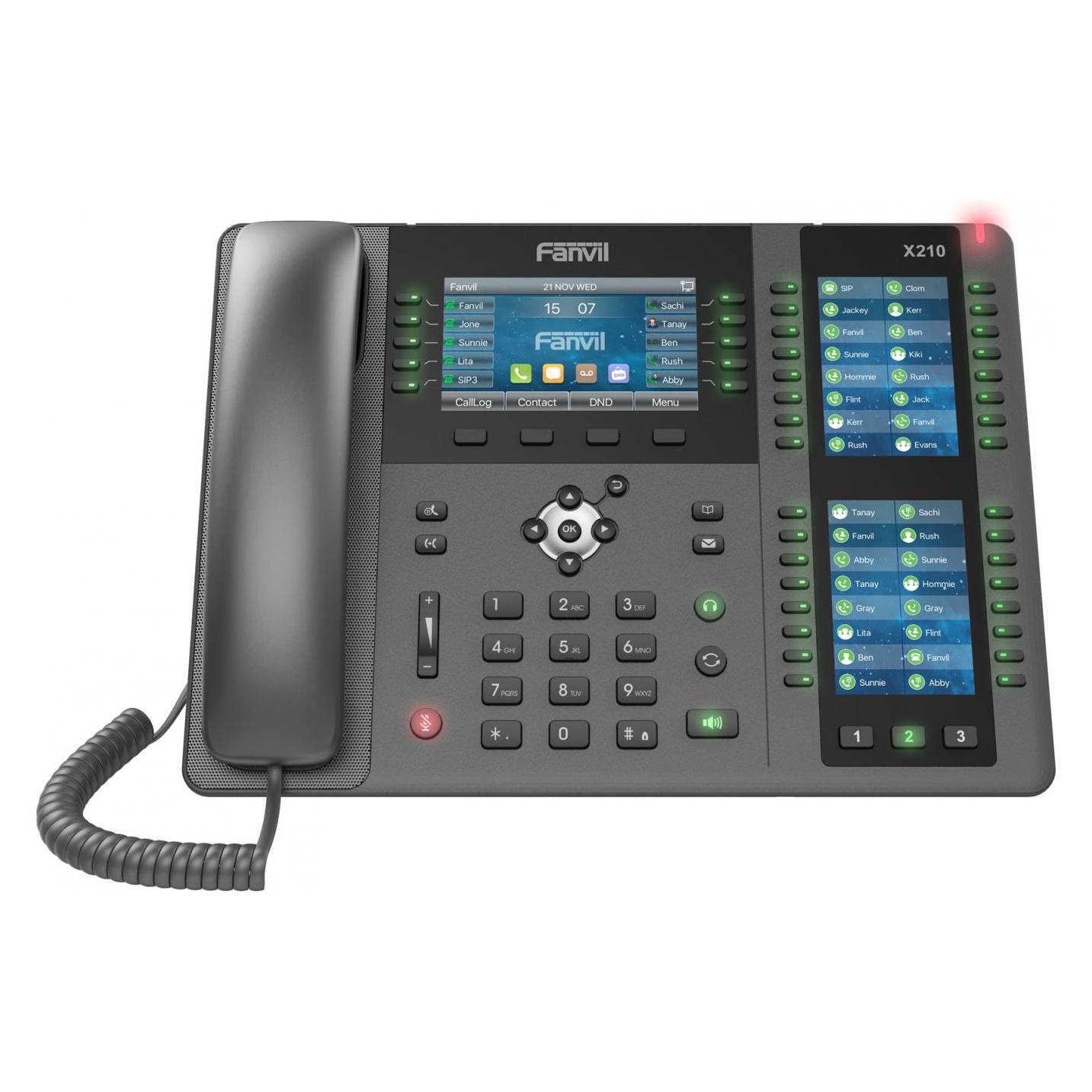 Fanvil Téléphone SIP X210 High-End Business (X210 V2)