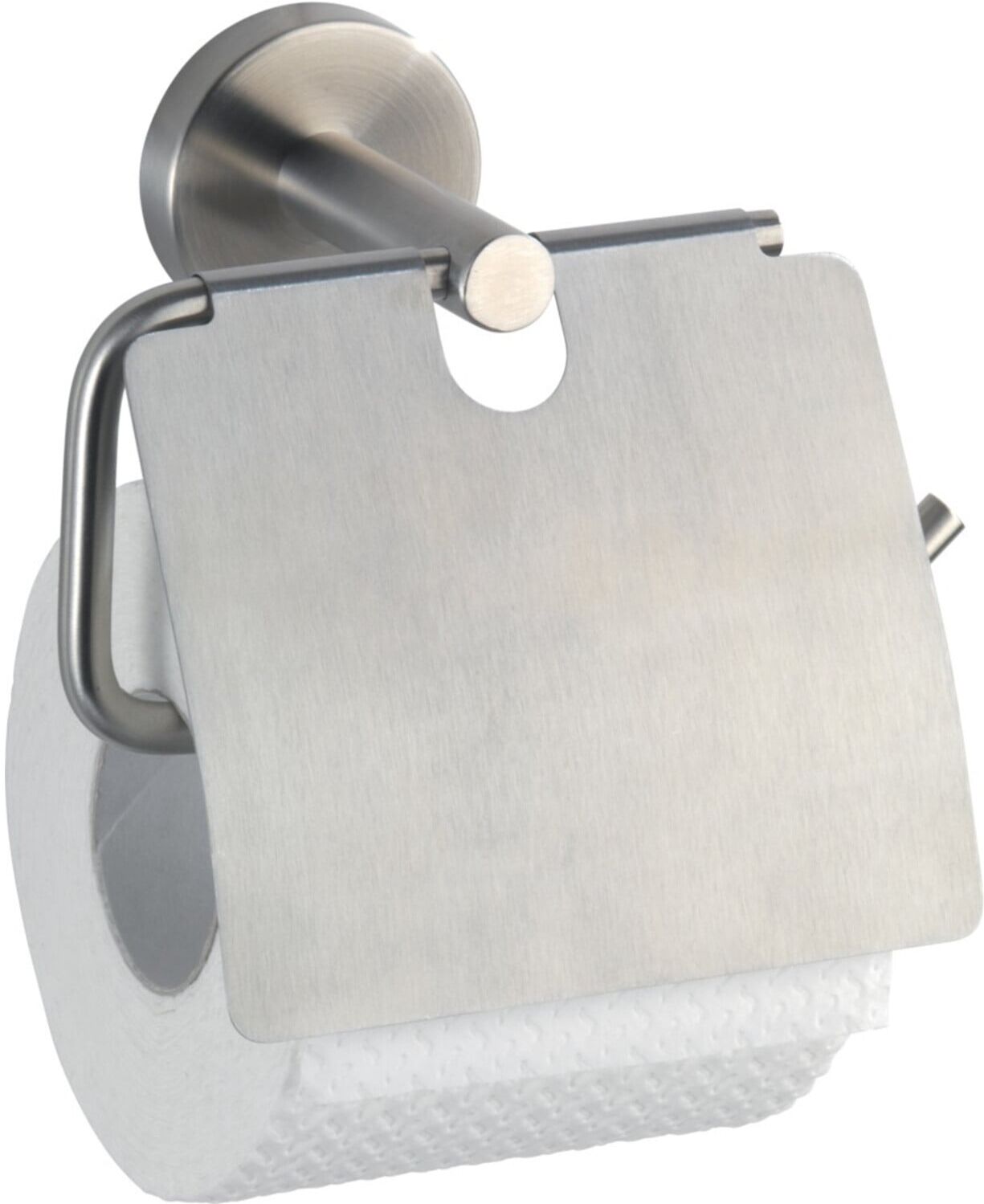 WENKO Toilettenpapierhalter Bosio, mit Deckel (19648100)