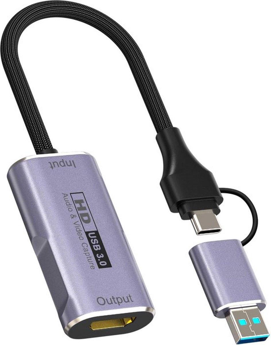 PolkaHome 4K Capture Card Video Grabber
