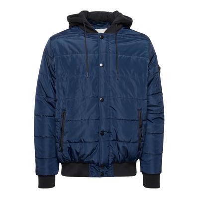 Kurzjacke BLEND "Kurzjacke BHOuterwear", Herren, Gr. L, blau (marineblaus), Obermaterial: 100% Polyester PES., Jacken Kurzjacke