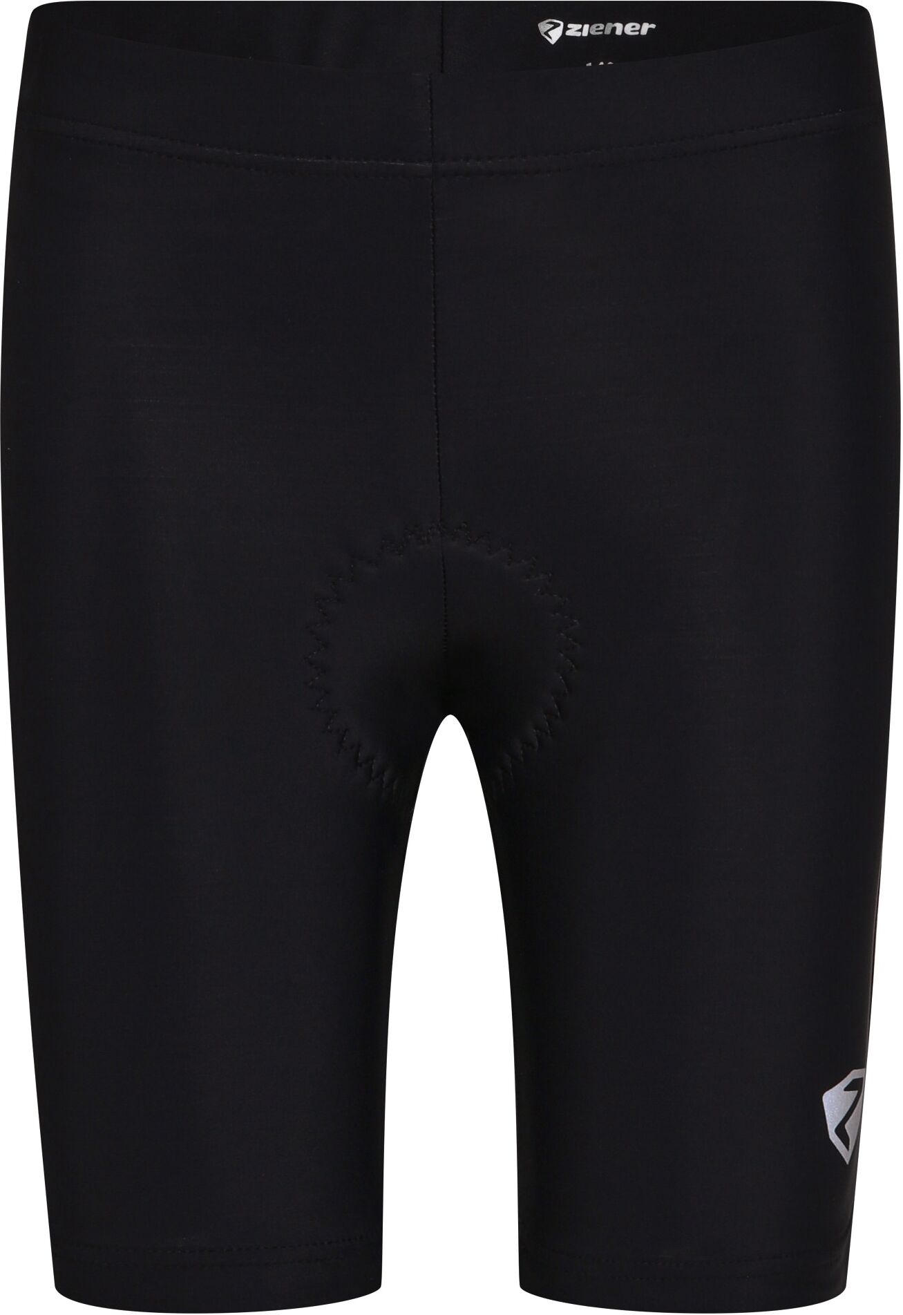 Radhose ZIENER "NIMO-Z", Kinder, Gr. 152, EURO-Größen, schwarz, Obermaterial: 78% Polyamid, 22% Elasthan, Hosen Radhose