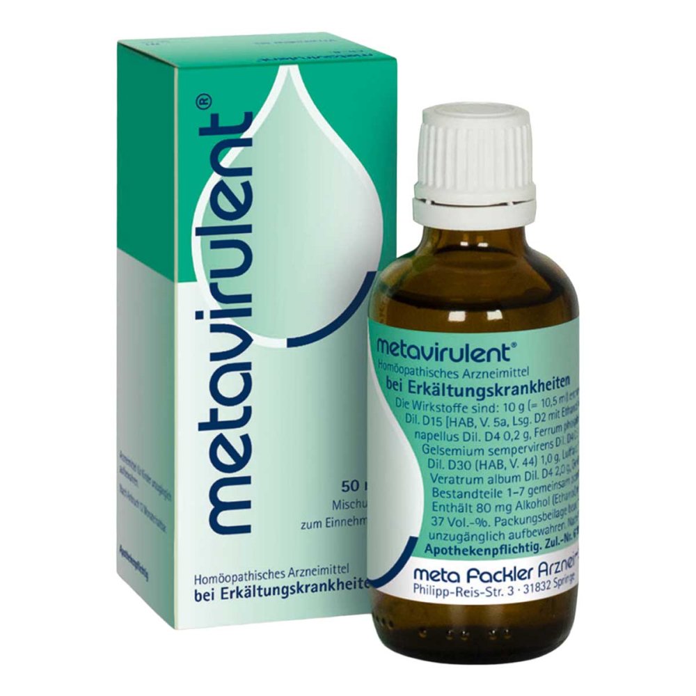 meta Fackler Arzneimittel GmbH Metavirulent Tropfen zum Einnehmen 01358241